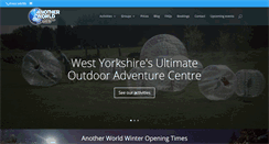 Desktop Screenshot of anotherworldadventurecentre.co.uk